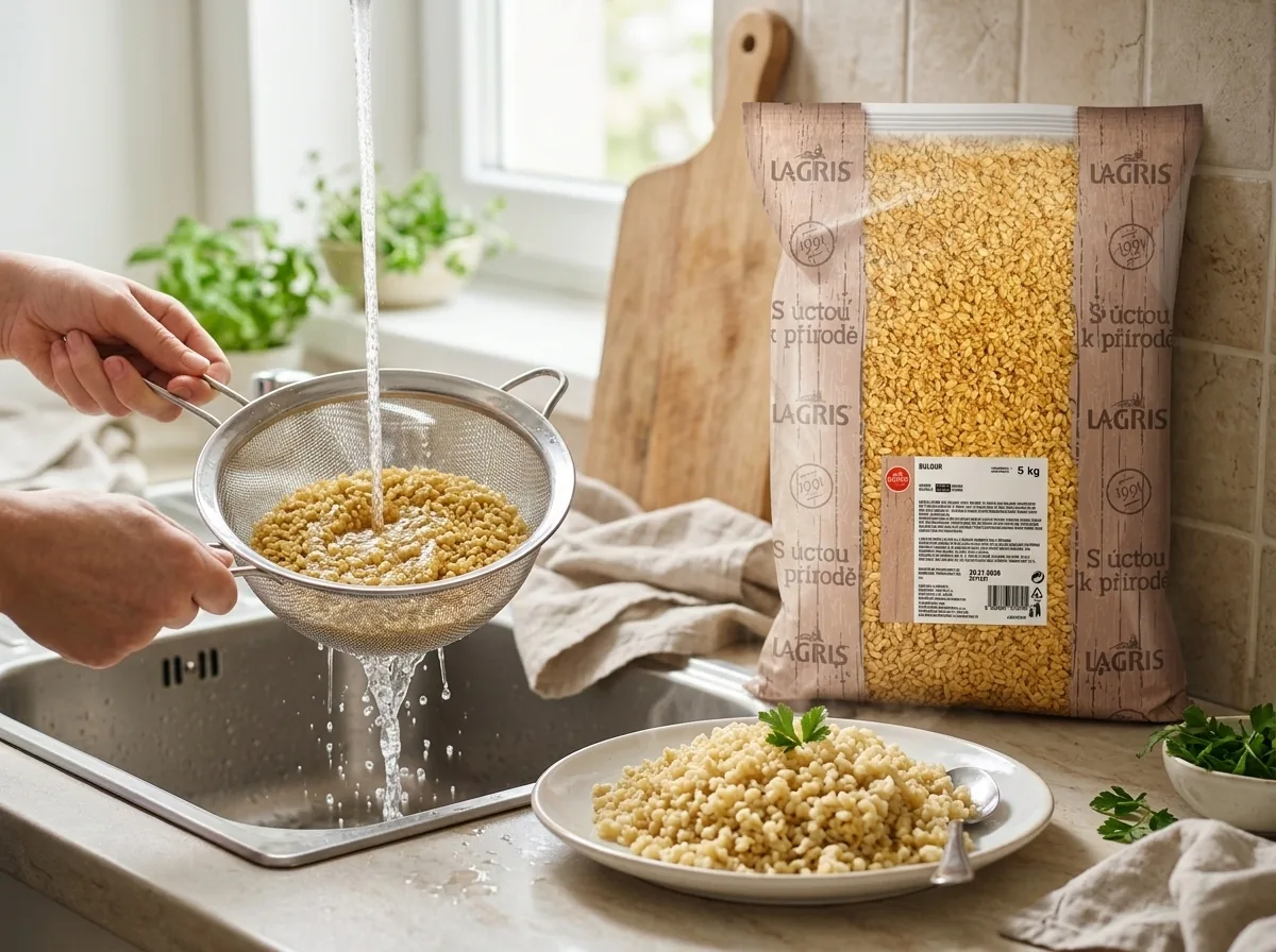 Bulgur recept – jak připravit bulgur na tabouleh