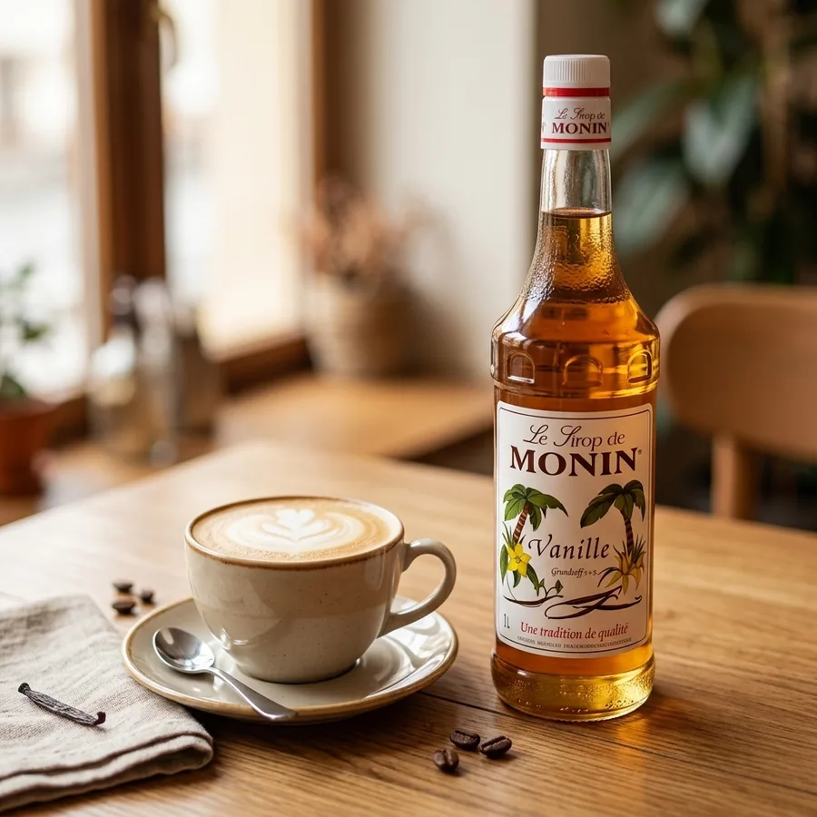 Vanilkový sirup do latté a kávy