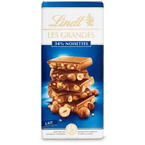 Les Grandes Milk Hazelnut čokoláda 150 g