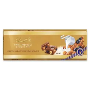 Čokoláda ořech rozinky 300 g