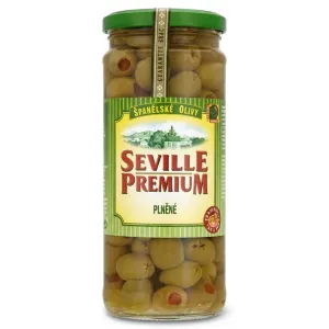 Zelené olivy s papričkou 450 g