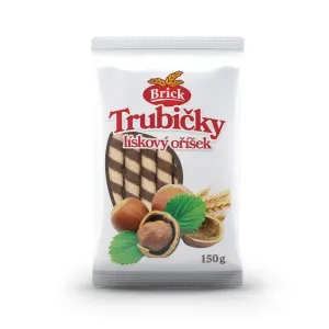 Brick trubičky lískový oříšek 150 g
