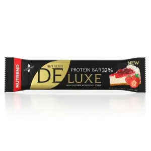 Deluxe 32% proteinová tyčinka jahodový cheesecake 60 g
