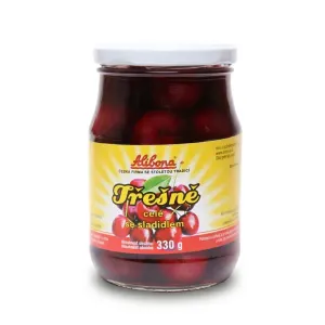 Třešně se sladidlem 330 g