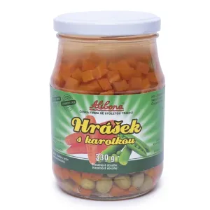 Hrášek s karotkou 330 g