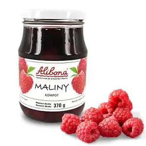 Maliny v nálevu 370 g