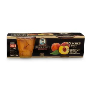Broskve kostky 2 x 120 g