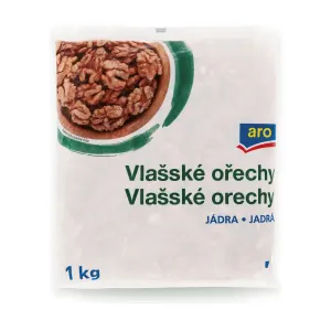 Vlašské ořechy jádra 1 kg, fólie