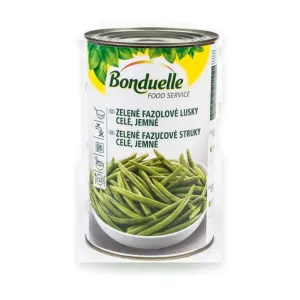 Fazolové lusky zelené sterilované 4 kg