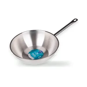 Pánev wok nerezová 30 cm, indukce
