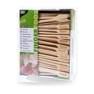 Napichovátko Vegan papstar 12 cm 250 ks