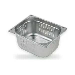 Gastronádoba 1/2 100 mm perforovaná nerez