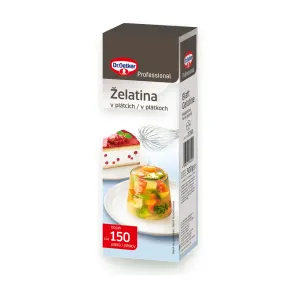 Želatina v plátcích 500 g