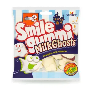 Smile Gummi Milk Ghosts želatinové bonbóny 90 g