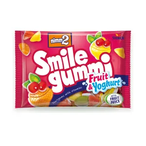 Smilegummi Fruit & Yoghurt 100 g