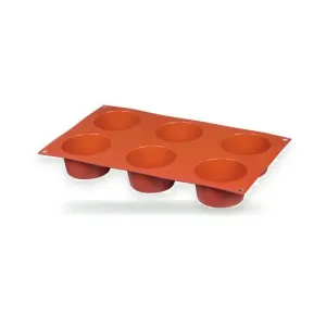 Silikonová forma na 6 muffinů 30 x 17,5 cm