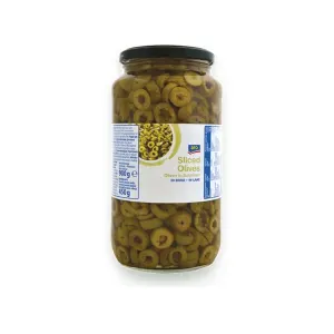 Olivy zelené krájené 900 g