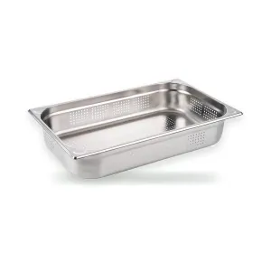 Gastronádoba 1/1 100 mm nerez perforovaná