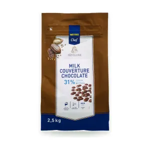 Čokoládové čočky mléčná čokoláda 31 % 2,5 kg
