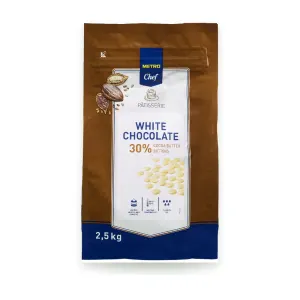 Čokoládové čočky bílá čokoláda 30 % 2,5 kg