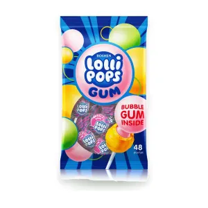 Lollipops lízátka se žvýkačkou 920 g
