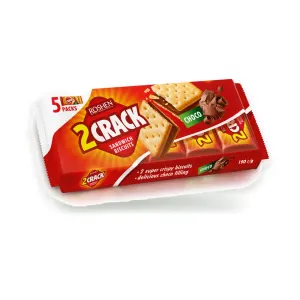 2 Crack sušenky čoko 190 g