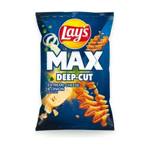 Maxx chipsy sýr a cibule 55 g