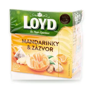 Čaj pyramida mandarinka a zázvor 20 x 2 g