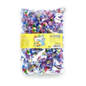 Bonbóny ovocné plněné 1 kg