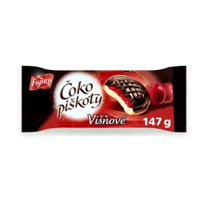 Figaro čokopiškoty višeň 147 g