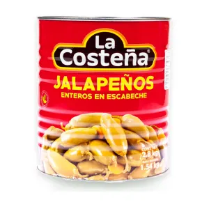 Jalapeňos celé 2,8 kg