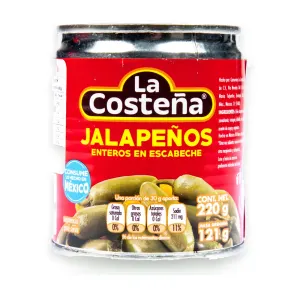 Jalapeno celé 220 g