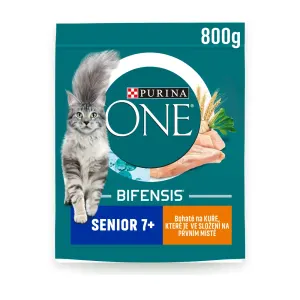 Bifensis Senior 7+ granule pro kočky kuře 800 g