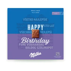 Dezert Pralinky Milk Cream „Happy Birthday“ 110 g
