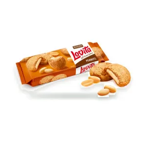 Lovita sušenky Peanut arašídové 127 g