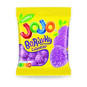 Borůvky ovocné žvýkací bonbóny 80 g