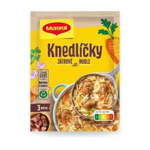 Polévka s játrovými knedlíčky 50 g