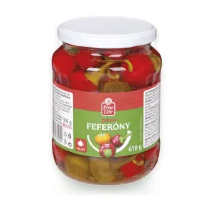 Feferony kulaté 610 g