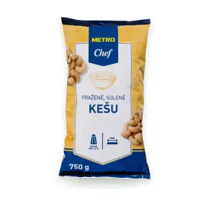 Kešu pražené solené 750 g