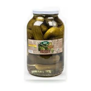 Okurky nakládané 9 - 12 cm 3,5 kg
