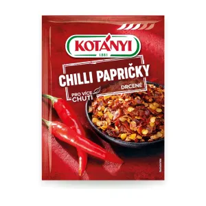 Chilli papričky drcené 5 x 8 g