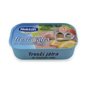 Tresčí játra ve vlastním oleji 115 g