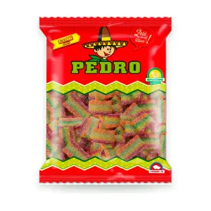 Pásky Mini želé kyselé duhové 1 kg