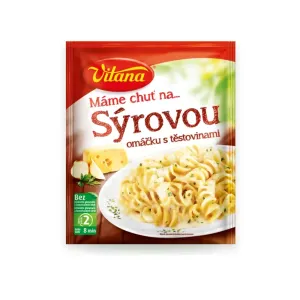Těstoviny se sýrovou omáčkou 160 g