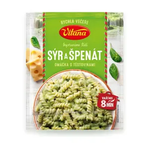 Omáčka sýrová/špenátová s těstovinami 154 g
