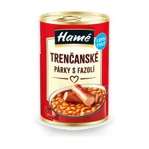 Trenčanské párky s fazolí 4 x 400 g