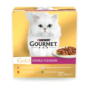 Konzervy pro kočky, mix příchutí 8 x 85 g