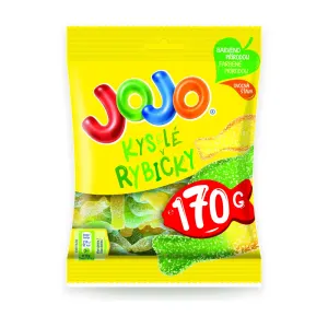 Kyselé rybičky želé s ovocnými příchutěmi 170 g
