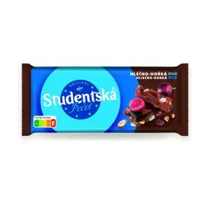 Studentská mléčno hořká 170 g