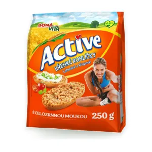 Křehké rohlíčky celozrnné 250 g